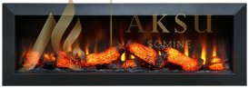 AKS NADA KRN 130 CM ELEKTRİKLİ ŞÖMİNE