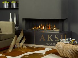 Doğalgazlı Şömine Devin 5008
