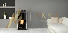 AKSU ABANT KALORİFERLİ PELET SOBA