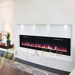 AKS 09-BG 100B ELEKTİRKLİ ŞÖMİNE 254 LÜK