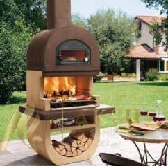 Metal Fırınlı Barbekü | Alba 8109
