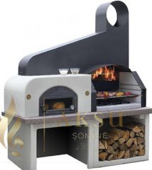 Metal Fırınlı Barbekü | Alba 8115