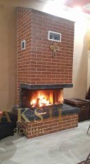 Üç Yönü Açık U Tipi Şömine Zümre 71295