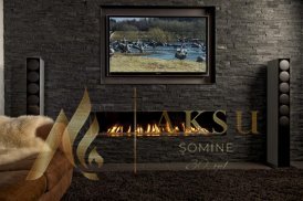 Doğalgazlı Şömine Devin 5013 / Trimline 170