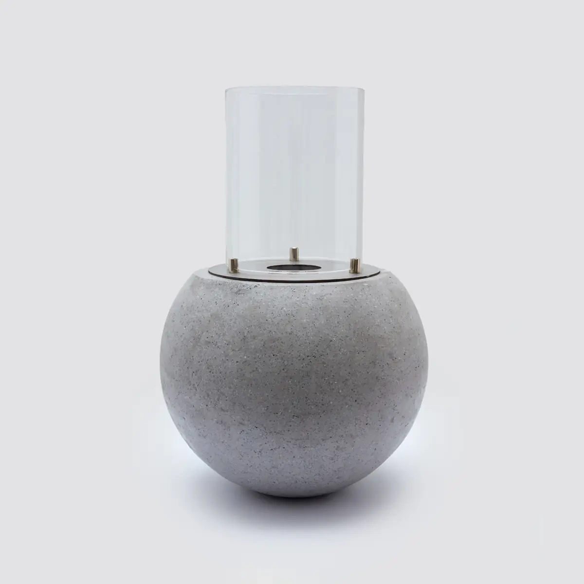 Bowl Açık Gri Terrazzo Bioethanol Şömine AKS2650 benzer ürün görseli