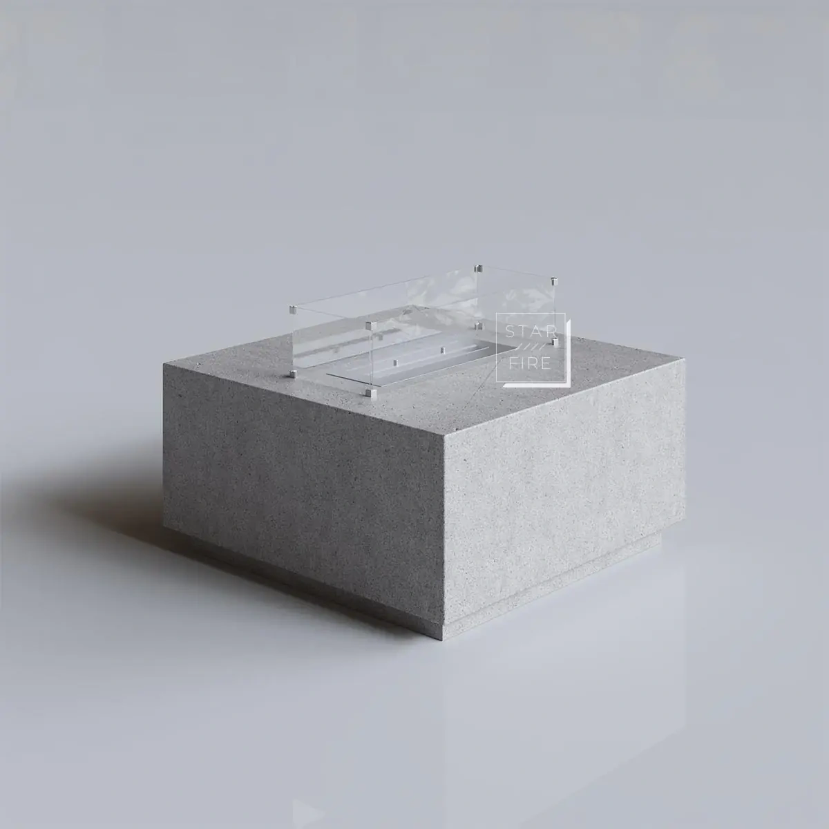 Cube Medium Gri Bioethanol Şömine AKS2669 benzer ürün görseli