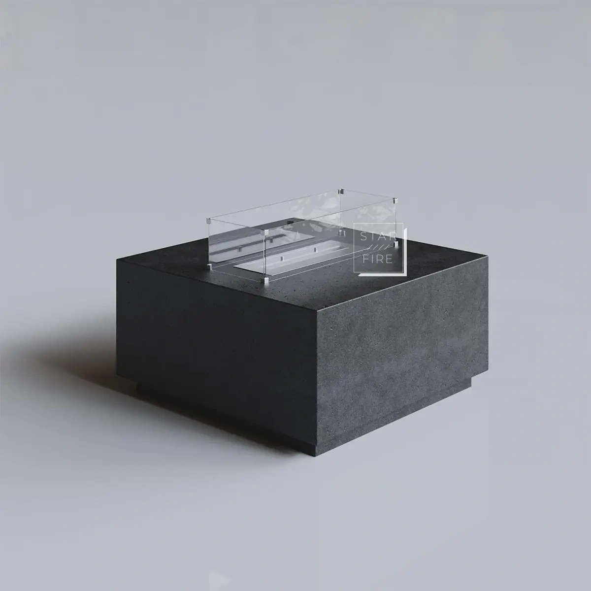 Cube Medium Siyah Bioethanol Şömine AKS2673 benzer ürün görseli