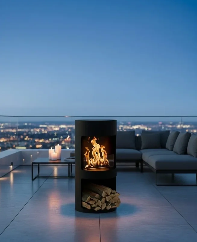 Ember CaskFire Taşınabilir Bioethanol Şömine AKS2648 benzer ürün görseli