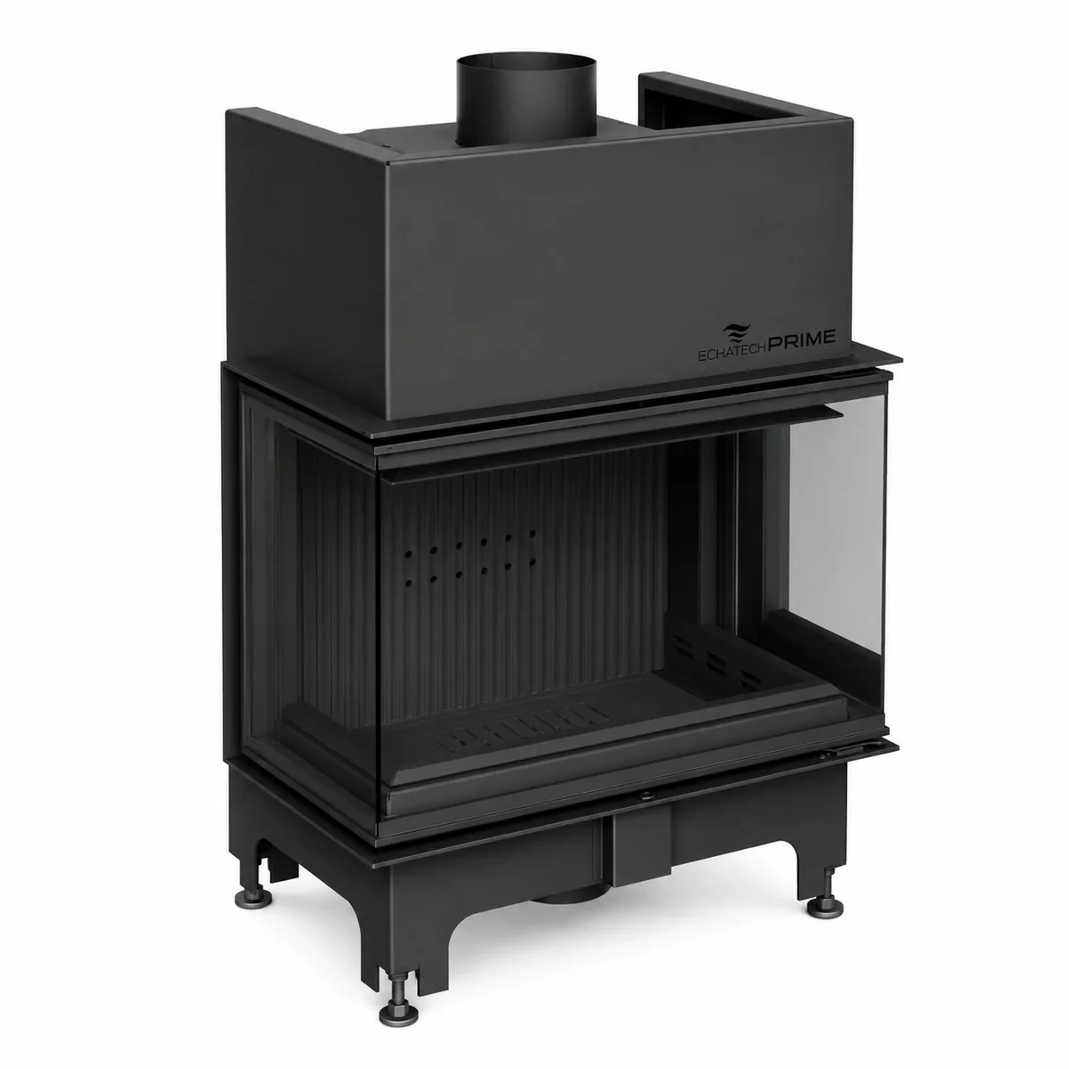 Modern 3 Camlı Odunlu Şömine Haznesi AKS2626 benzer ürün görseli