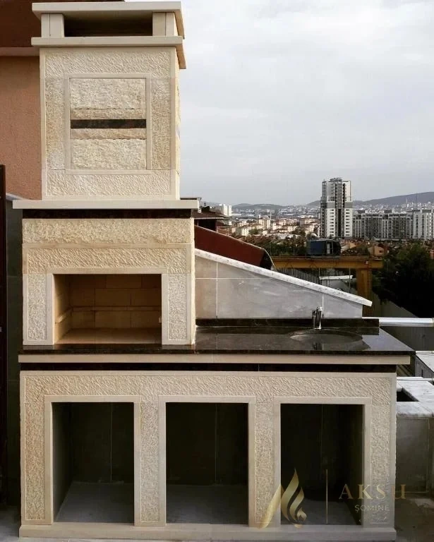 Modern Bahçe Barbeküsü AKS1320 benzer ürün görseli