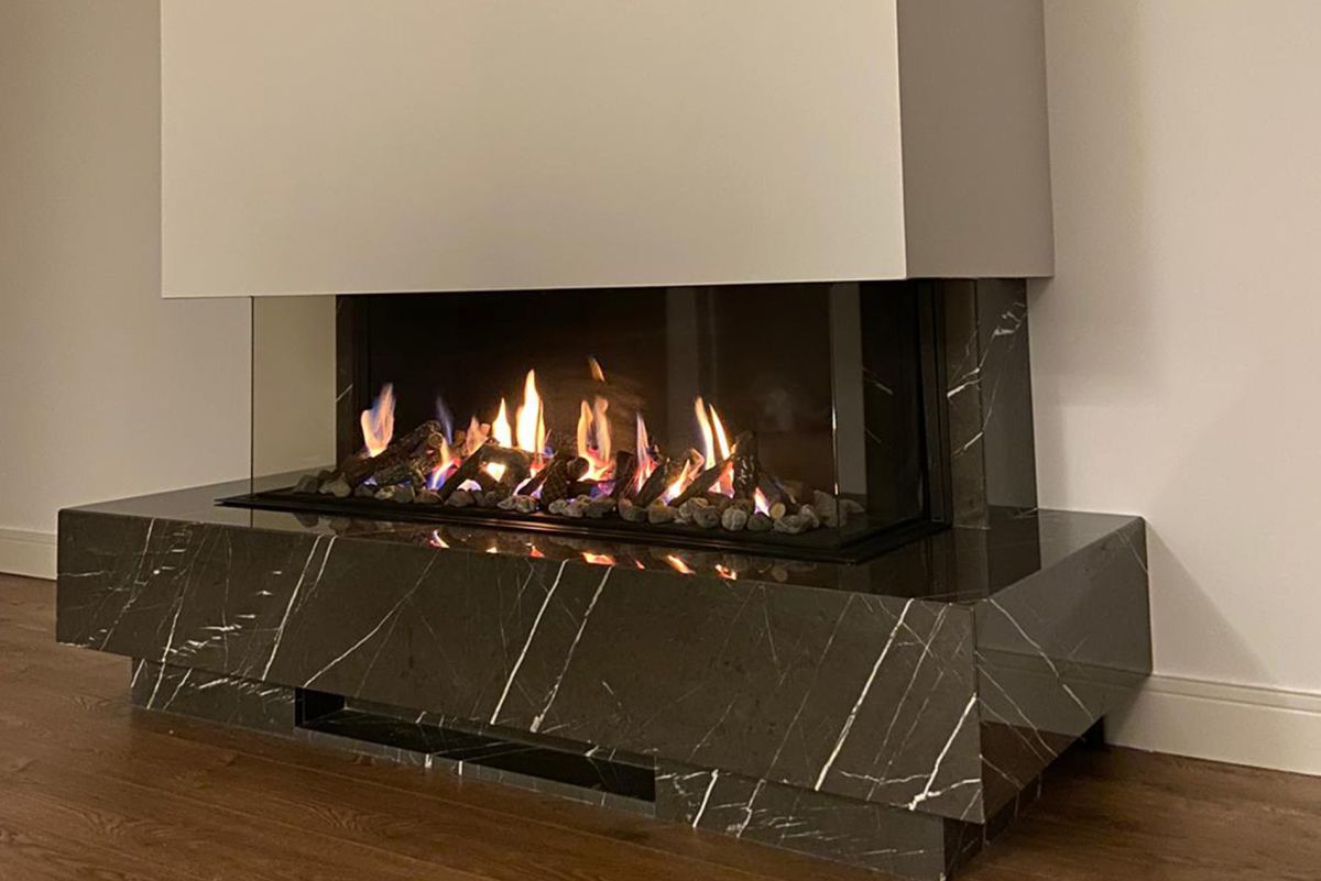 Modern Doğalgazlı Şömine AKS1001 içerik kapak görseli