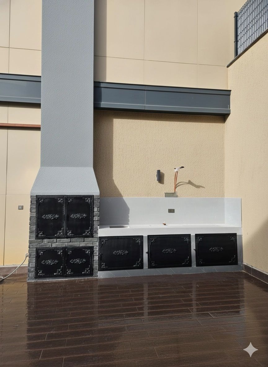 Premium Bahçe Barbeküsü AKS1324 içerik kapak görseli