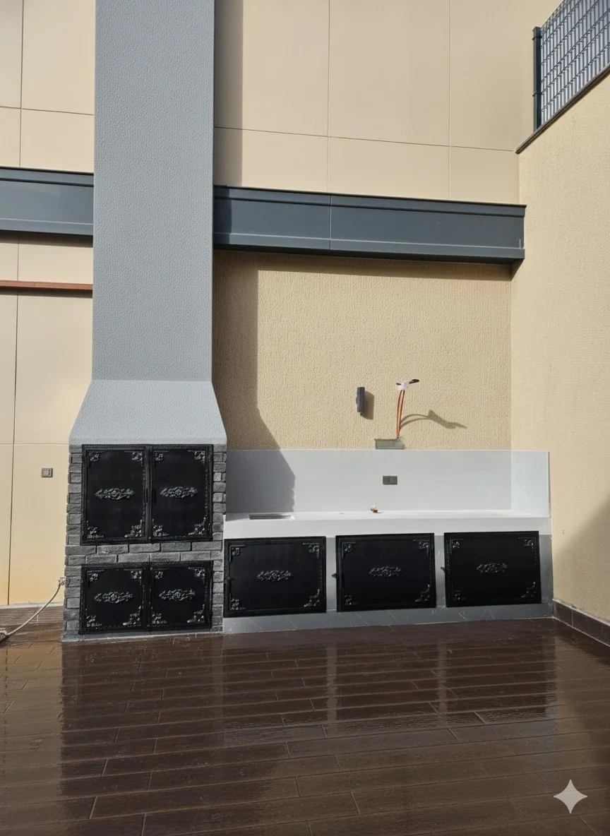 Premium Bahçe Barbeküsü AKS1324 içerik kapak görseli