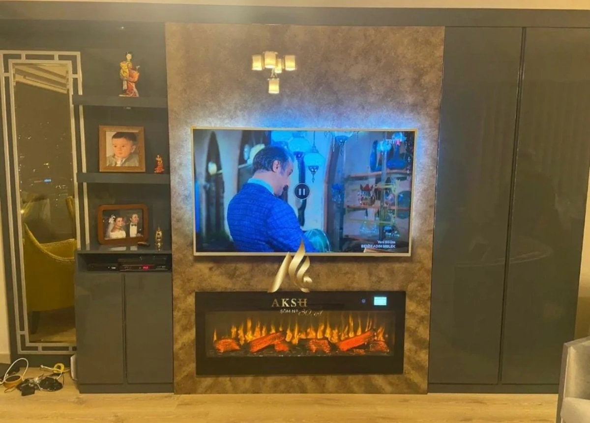 TV Üniteli Elektrikli Şömine AKS1621 benzer ürün görseli