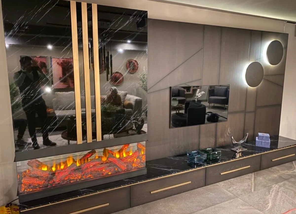TV Üniteli Elektrikli Şömine AKS1622 benzer ürün görseli