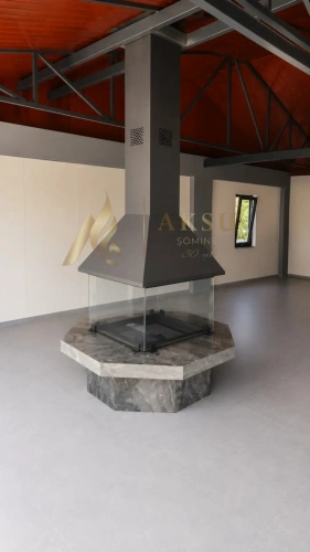 360 Derece Açık Ada Şömine AKS0094 ürün küçük galeri görseli