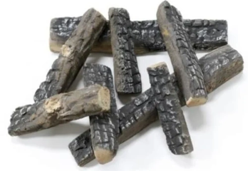 8'li Seramik Odun Seti Bioethanol Şömine AKS2511 ürün küçük galeri görseli