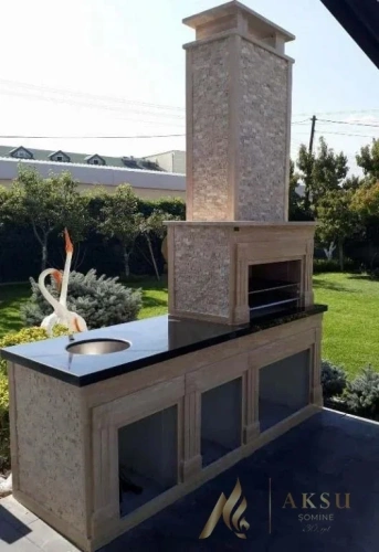 Bahçe Mutfak Barbeküsü AKS1326 ürün küçük galeri görseli