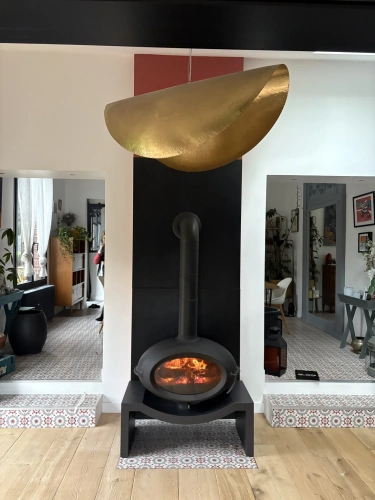 Brio On Small Banc Döküm Odun Sobası 8418 ürün küçük galeri görseli