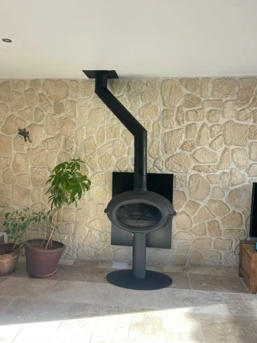 Brio Sur Pied Döküm Odun Sobası AKS8417 ürün küçük galeri görseli