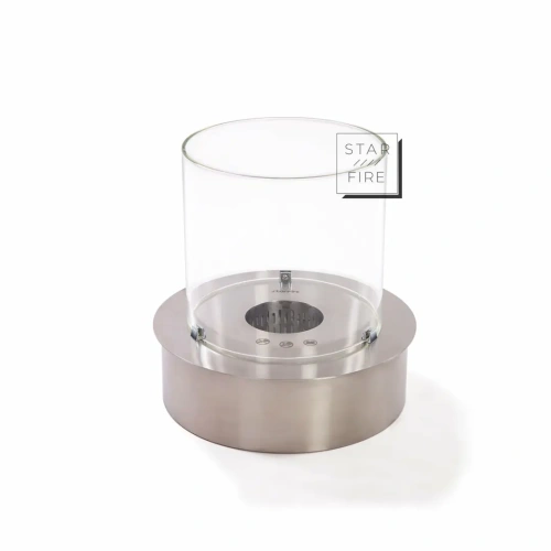 Cam Korumalı Yuvarlak Bioethanol 40 cm'lik Şömine Burner AKS2519 ürün küçük galeri görseli