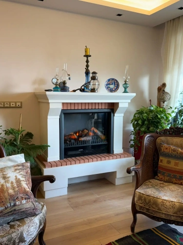 Ev içi Modern Elektrikli Şömine AKS1641 ürün küçük galeri görseli