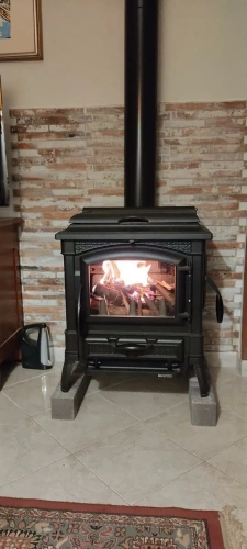 Isotta Con Cerchi Lean Odun Sobası AKS8473 ürün küçük galeri görseli