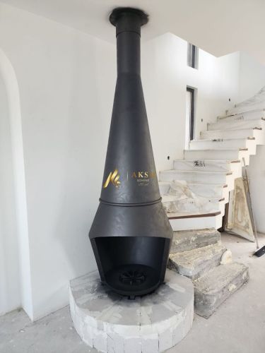 Konik Odunlu Şömine Modeli AKS0088 ürün küçük galeri görseli
