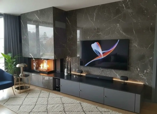 L Tipi Köşe Şömine AKS0148 ürün küçük galeri görseli