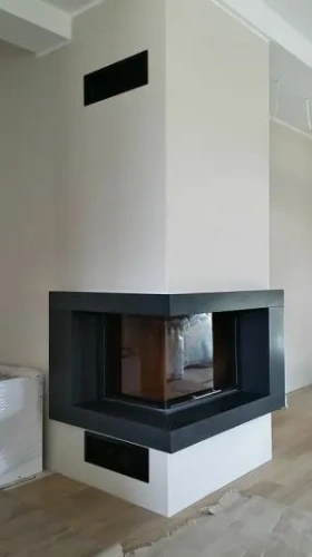 L Tipi Köşe Şömine AKS0166 ürün küçük galeri görseli