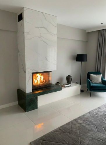 L Tipi Taş Şömine AKS0152 ürün küçük galeri görseli