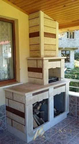 Lüks Bahçe Barbeküsü AKS1327 ürün küçük galeri görseli