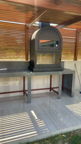 Modern Metal Fırınlı Barbekü Modeli AKS0841 ürün küçük galeri görseli