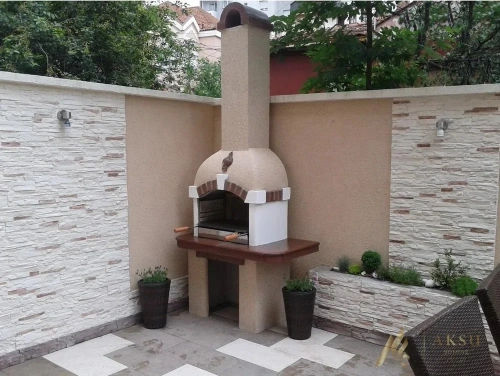 Modern Taş Barbekü AKS1329 ürün küçük galeri görseli