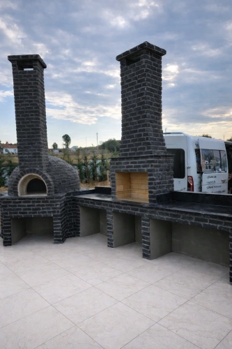 Modern Taş Fırınlı Barbekü Modeli AKS0827 ürün küçük galeri görseli