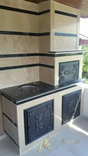 Modern Villa Barbeküsü AKS1336 ürün küçük galeri görseli