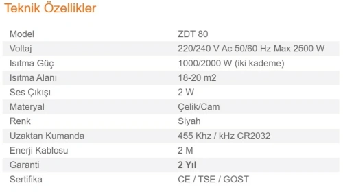 Modern Yaşam Alanları İçin Şömine AKS1636 ürün küçük galeri görseli