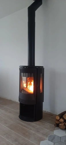 Neosen 3 Tarafı Camlı Çelik Odun Sobası AKS8428 ürün küçük galeri görseli