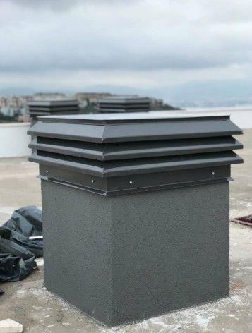 Özel Şömine Baca Şapkası AKS3327 ürün küçük galeri görseli