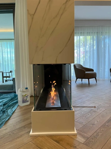 Premium Bioethanol Şömine Tasarımı AKS1537 ürün küçük galeri görseli