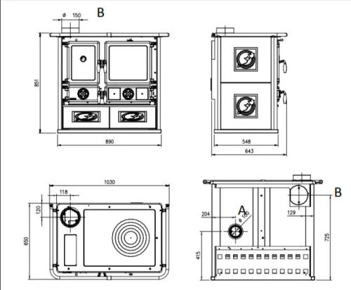 Rosa SX Reverse 16 Kuzine (Krem) AKS8499 ürün küçük galeri görseli