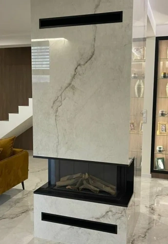 U Tipi Şömine Modeli AKS0222 ürün küçük galeri görseli