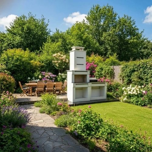 Villa Tipi Modern Barbekü Modeli AKS1347 ürün küçük galeri görseli