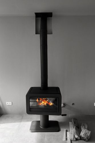 Wilson On Pedestal Döküm Invicta Odun Sobası AKS8426 ürün küçük galeri görseli